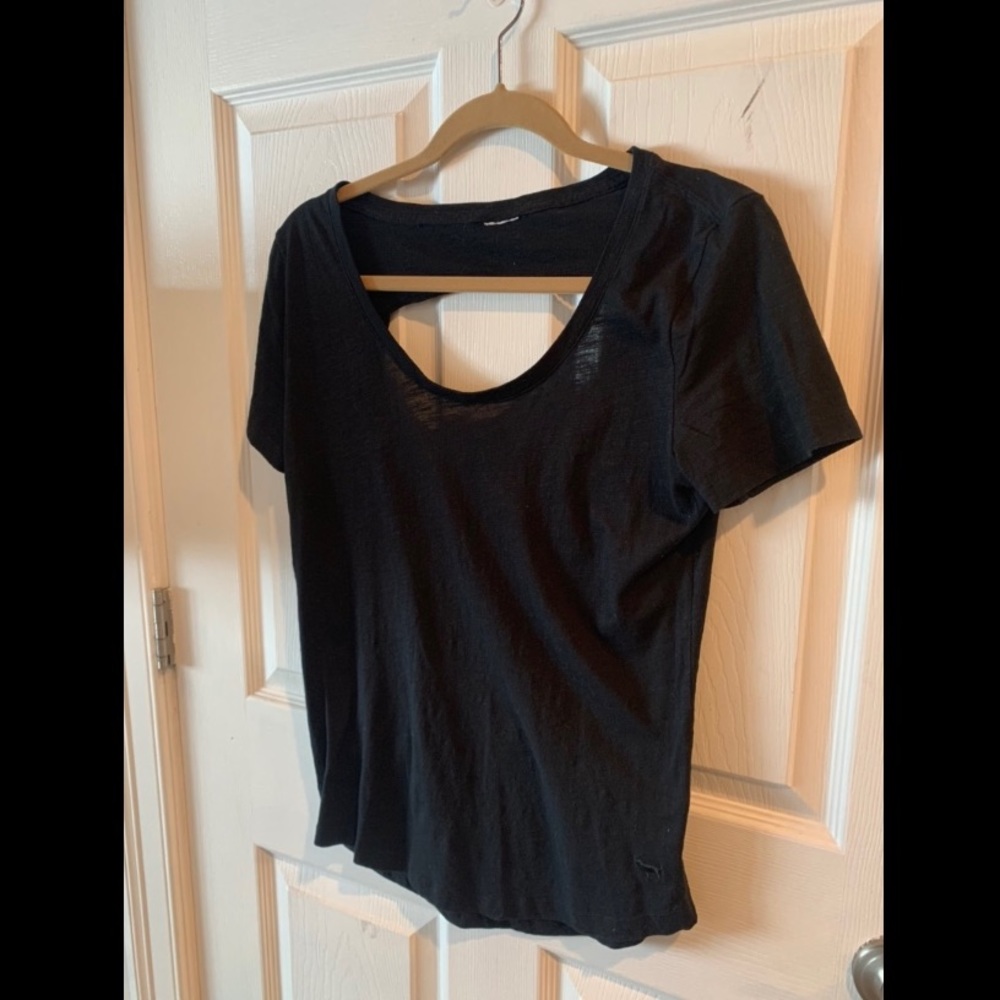 PINK open back tshirt